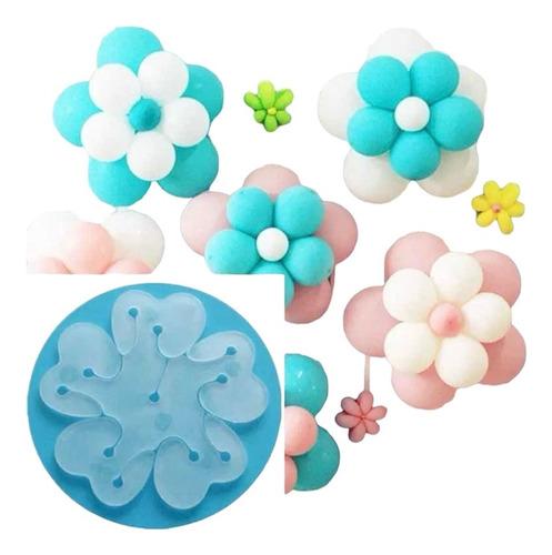 Pack X 4 Clips Para Flores Con Globos !! Arma Tú La Deco