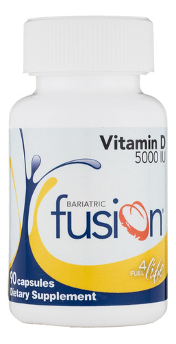 Bariatric Fusion Vitamina D 5000 Ui, Capsulas Faciles De Tra