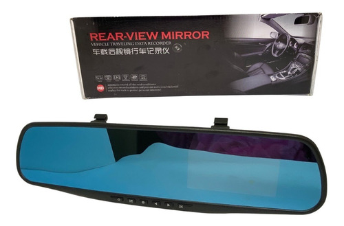 Espejo Retrovisor Camara Dvr Hd Delantera 120° Led 1080 