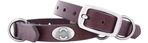 Zep-pro Ohio State Buckeyes Concho Perro Collar  Pequeño De