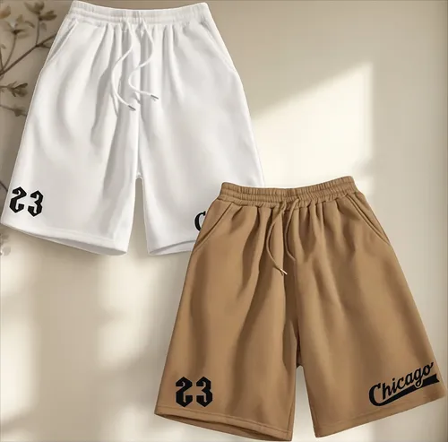 Kit 2 Short Moletom Bermuda Basquete Sport