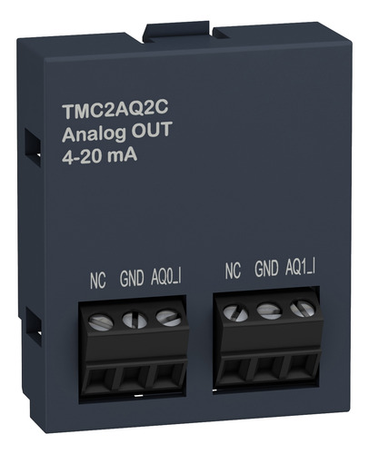 Tmc2aq2c Plc Analogue Output Cartridge, Modicon M221, 2 Ana