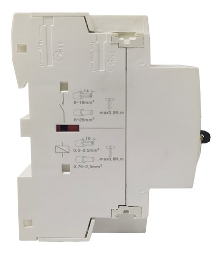Imagen 4 de 8 de Contactor Modular Tetrapolar 63a Baw Cm63-am40m Pr