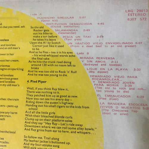 Jethro Tull- Too Old To Rock N Roll: Too Young To Die!, Lp