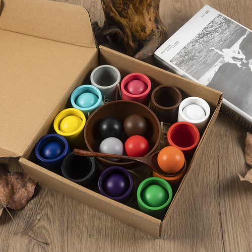 Bola De Colores W-12 Con Forma De Bola Y Plato 0.7, Taza Par
