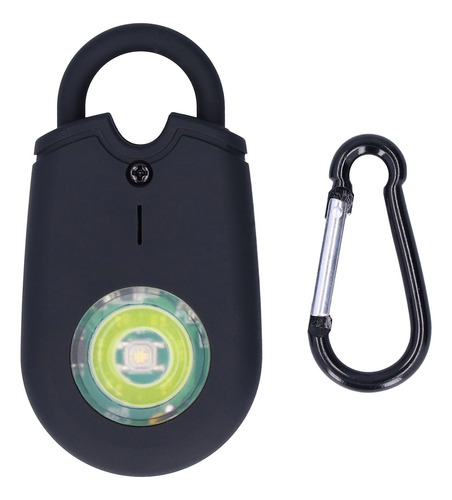Sirena De Autodefensa 125db Negra, Alarma De Autodefensa De