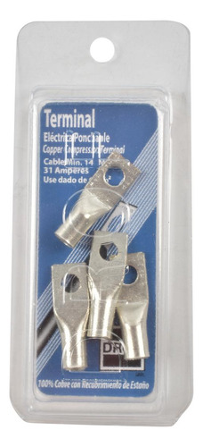 Terminal Para Cable Drof 31a 10-14 Awg 4pz
