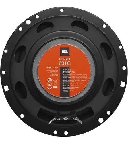 Componentes Para Carro Jbl Stage1 - 601c 200 Watts 6