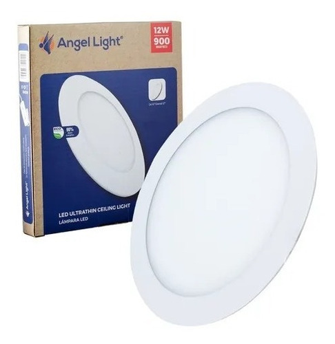 Panel Lampara Led Empotrar 15w  7,5  Ultra Fina Angel Light 