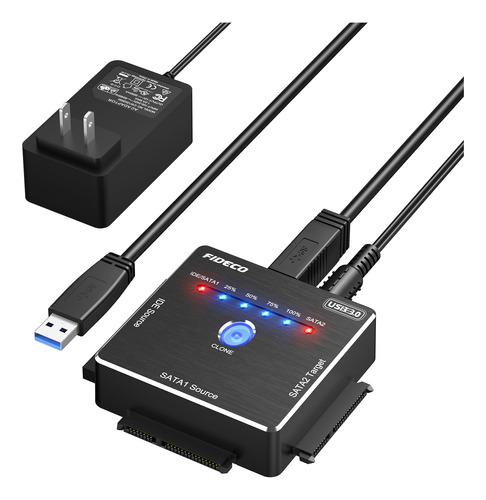 Fideco Usb 3.0 A Sata Ide Adaptador Cable Adaptador De Disco