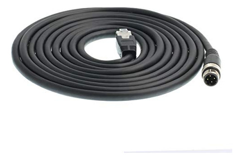 Conector Ethernet Drri M12 De 4 Pines Con Código D Macho A R