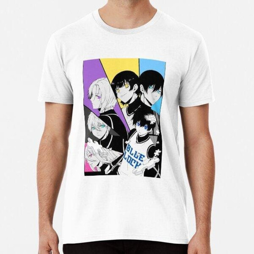 Remera Blue Lock Awesome Design , Blue Lock Anime Algodon Pr