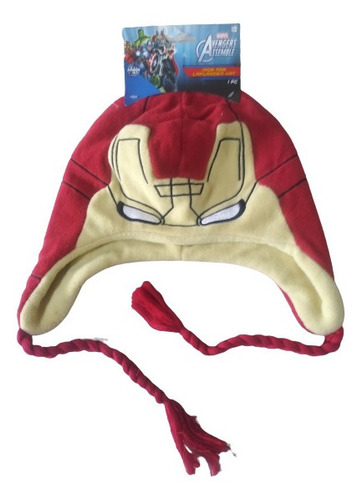 Gorra Iron Man Laplander Hat Disfraz Marvel De 29cm Cia (34)