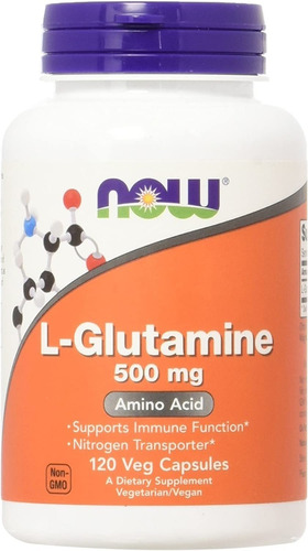 Glutamina 120 Cap Now Foods - Unidad a $1299