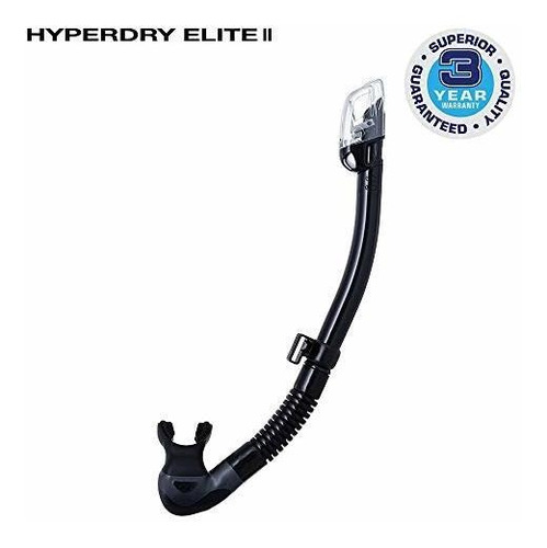 Tusa Hyperdry Elite Ii Dry Parte Superior Snorkel