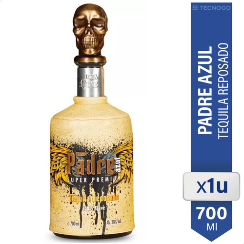 Tequila Padre Azul Reposado Super Premium Mexico - 01almacen
