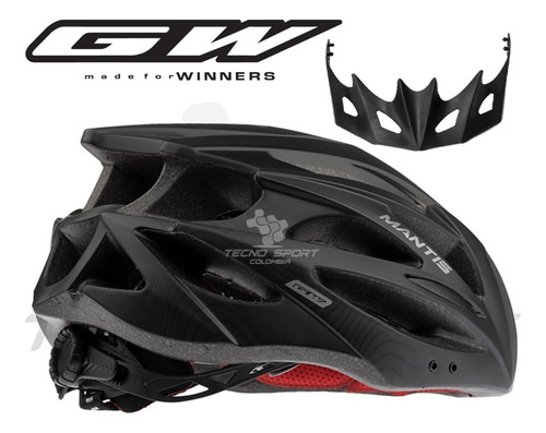 Casco Gw Ciclismo Bicicleta Montaña Ruta Patinaje Ajustable