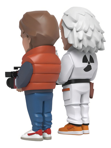 Mighty Jaxx: Volver Al Futuro - Set Doc Brown Y Marty Mcfly