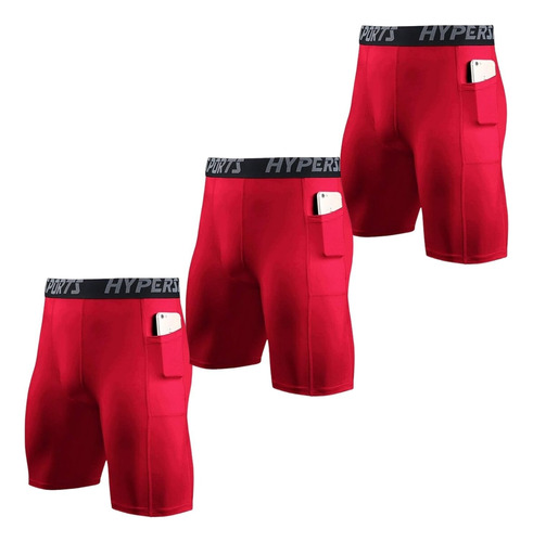 Boxer Largo Hombre Elástico Deportivo Secado Rápido Pack 3