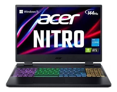 Laptop Gamer Acer Nitro 5 15.6'' I5 16gb 512gb Rtx 3060