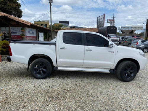 Toyota Hilux Dc 2008 Blanca 2500 Diesel 4*2 Cuero Full