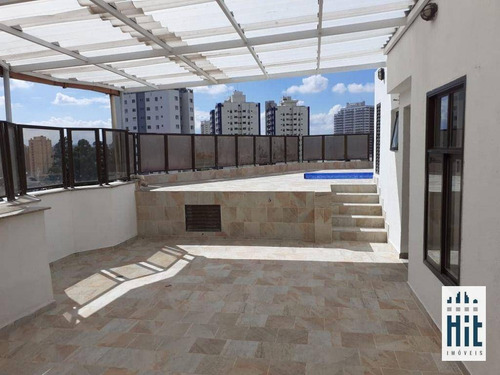 Imagem 5 de 24 de Cobertura À Venda, 178 M² Por R$ 1.160.000,00 - Vila Gumercindo - São Paulo/sp - Co0157