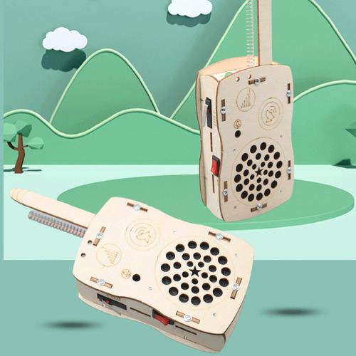 Intercomunicador Para Niños, Conjunto De Bricolaje, Radio