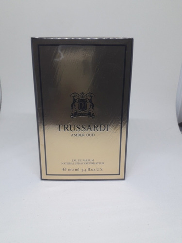 Perfume Trussardi Amber Oud.