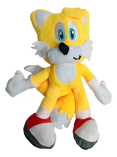 Peluche De Sonic Importados De 30cm Silver/tails/amy/shadow