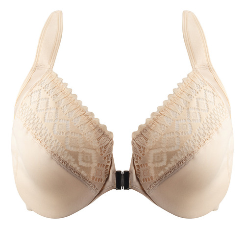 J Bras Feminino Com Botão Frontal Leve Sem Aço R 7001