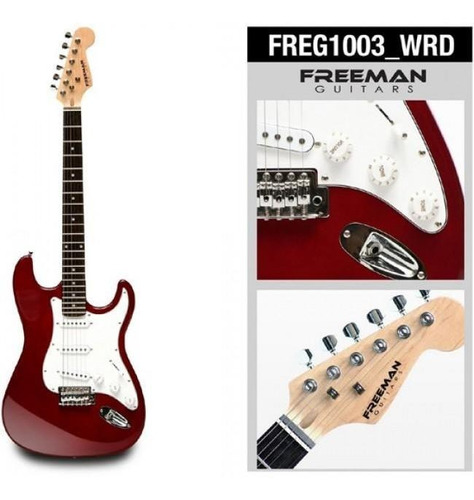 Guitarra Eléctrica Freeman Stratocaster Freg1003
