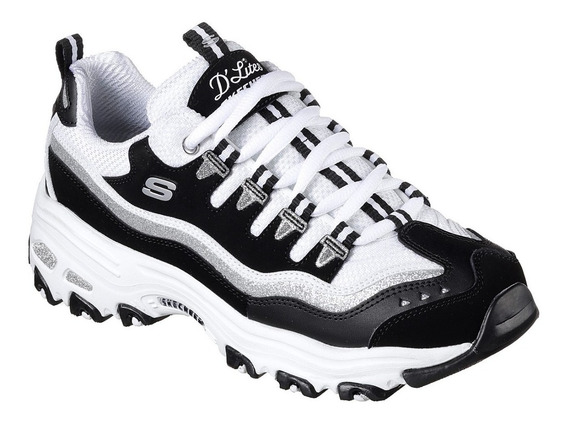 zapatos skechers blanco