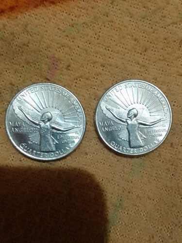 Imagen 1 de 2 de Vendo Tres Mones De 25 Centavos 2022