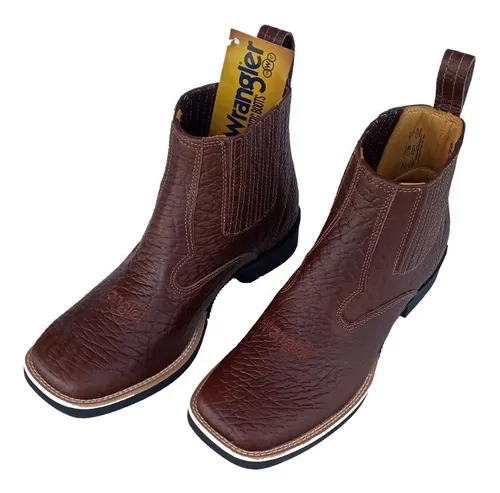 Bota Botina Wrangler Masculina Wm21bq Cabeca Cafe