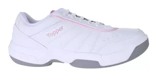 Zapatillas Topper C Tennis Tie Break Ii Kids Niña Bl/rs