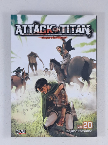 Attack On Titan Vol 20 - Hajime Isayama - Libro Nuevo