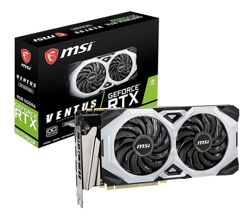 Placa Video Msi Geforce Rtx 2070 Super Ventus Gp Oc 8gb Gddr