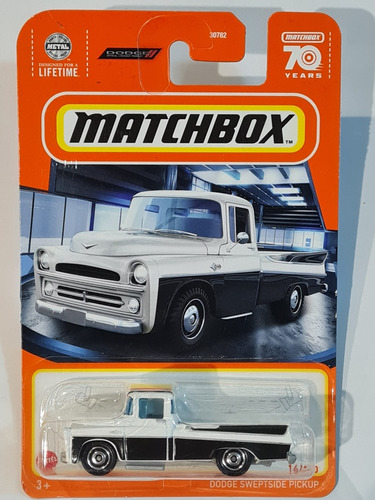 Matchbox N° 14 Dodge Sweptside Pickup Edicion 70 Años
