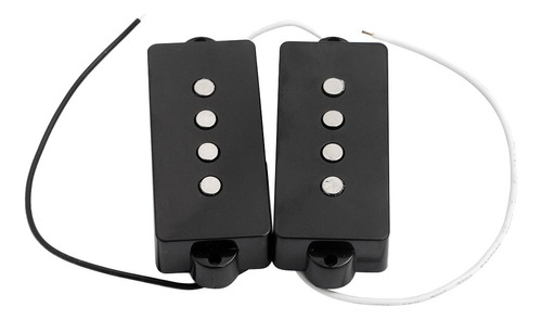 W 1 Juego Silencioso 4 Cuerdas Pastillas De Bajo Eléctrico