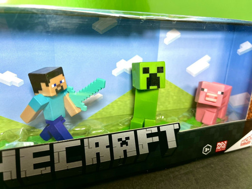Minecraft Micro Dragon Ender Steve Creeper Pig Cochon