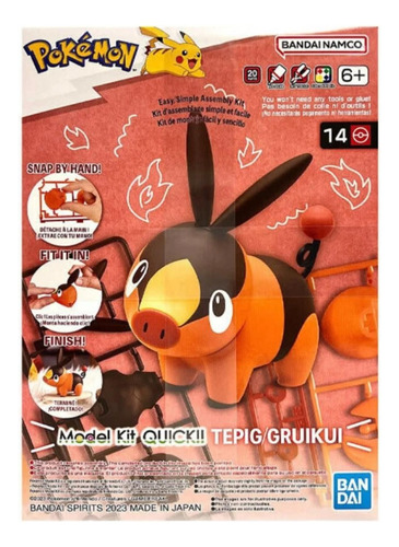 Pokemon Model Kit Quick Tepig