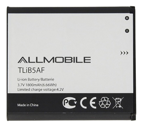 Bateria Tlib5af Para Alcatel Ot5035 Ot5036 5035 5036 C5 E/g