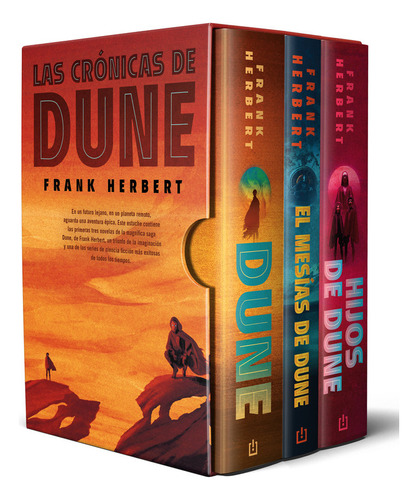 Trilogia Dune Edicion De Lujo Estuche Con Dune El Mesias De, De Frank Herbert. Editorial Nuevas Ediciones Debolsillo S.l En Español
