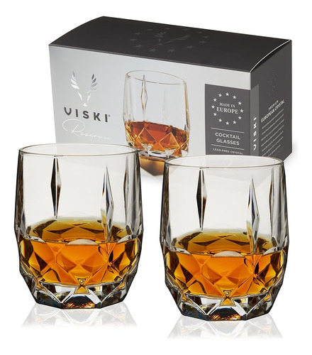 Copas De Cóctel Viski Reserve - Copas De Cristal Para Whisky