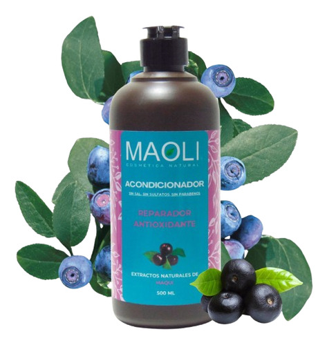 Acondicionador Maoli Maqui Reparador Antioxidante Sin Sal