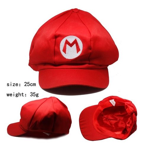 Gorros De Mario Luigi Wario Waluigi Nintendo Cosplay Disfraz