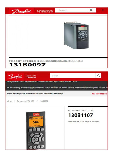 Variador De Frecuencia Danfoss (Usado)