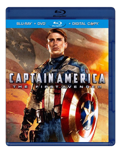 Capitan America El Primer Vengador Pelicula Blu-ray
