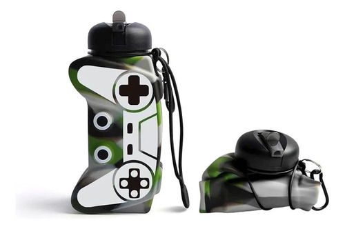 Botella Termo Vaso Portatil En Forma De Control Gaming Aleatorio