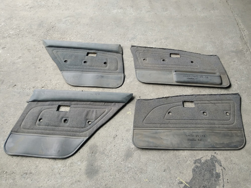 Tapicería Puertas Toyota Corolla Araya 87-92 Originales 